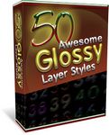 50 Awesome Glossy Layer Styles for Photoshop