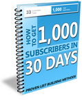 How To Get 1000 Subscribers in 30 Days