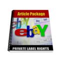 40 eBay Articles Pack (PLR)