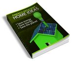 Energy Efficient Home Ideas (PLR)