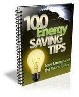 100 Energy Saving Tips (PLR)