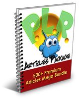 500+ Premium Articles (PLR)