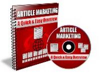 Article Marketing Quick and Easy Overview - Audio eBook