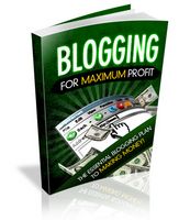 Blogging for Maximum Profit (PLR)