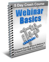 Webinar Basics - 5 Day eCourse (PLR)
