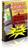 4,961 Marketing Words & Phrases (PLR)