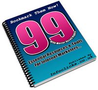 99 Essential Tools for Internet Marketers