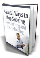 Natural Ways to Stop Snoring