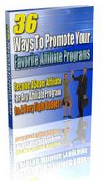 Promote Affiliate Programs