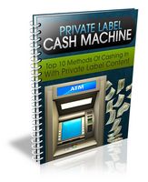 Private Label Cash Machine - Viral Report