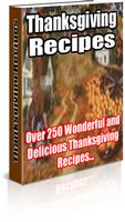 Thanksgiving Recipes (PLR)