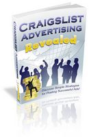 Craigslist Advertising Revealed (PLR)