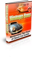 Vintage Cars  (PLR)