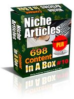 Niche Articles Pack 10 (PLR)