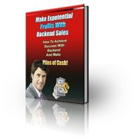 Make Exponential Profits with Backend Sales (PLR)