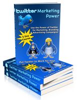 Twitter Marketing Power - eCourse (PLR)