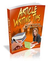 Article Writing Tips (PLR)