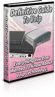 Definitive Guide to VoiP (PLR)