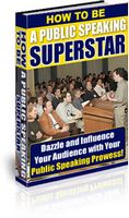 Public Speaking Superstar (PLR)