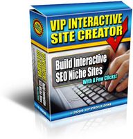 VIP Interactive Site Creator (PLR)
