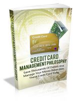 Credit Card Management Philosophy (PLR)