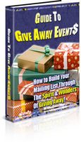 Guide to Giveaway Events (PLR)