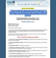 Teleseminar Formula (PLR)