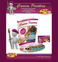 Canvas Painting Turnkey Niche Site and PLR eBook