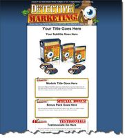 Detective Marketing - Website Template