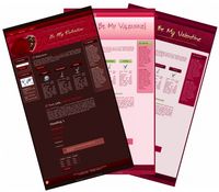 Valentine Template Set