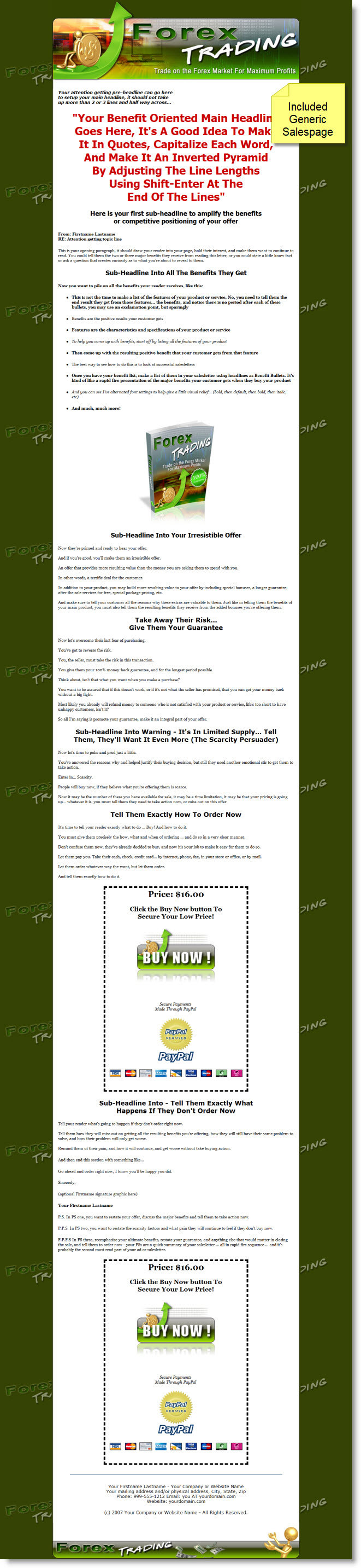 Forex Trading Viral eBook Master Resale Rights
