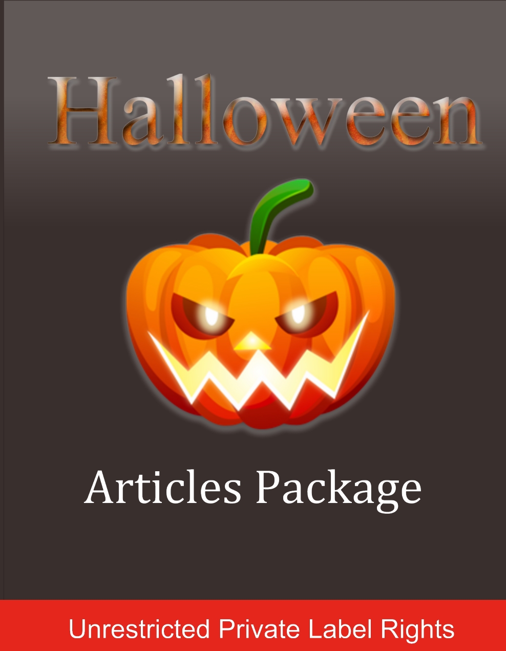 Halloween Articles Package Private Label Rights