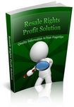 Resale Rights Profit Solution (PLR)