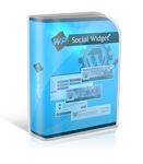 Wordpress Social Media Widget - Plugin (PLR)