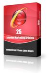 25 Internet Marketing Articles - Aug 2010 (PLR)