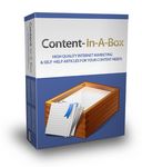 Content In A Box - Articles and Autoresponders Series