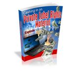 Cashing in on Private Label Rights Materials