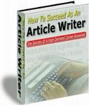 Succeed As An Article Writer (PLR)