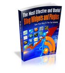 Most Effective and Useful Blog Widgets and Plugins