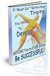5 Traits to Success - eBook and Audio (PLR)