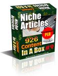 Niche Articles Pack # 9 (PLR)