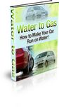 How to Make Your Car Run on Water (PLR)