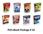 PLR eBook Package # 16 (PLR)