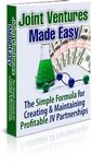 Joint Ventures Made Easy (PLR)