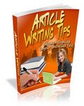 Article Writing Tips (PLR)