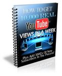 How to Get 10,000 Real Views on YouTube in a Week (PLR)