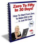 Zero to FIfty in 30 Days (PLR)