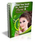 What You Need to Know About Acne (PLR)