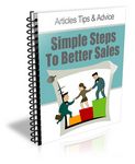 Simple Steps to Better Sales - 12 Part eCourse (PLR)